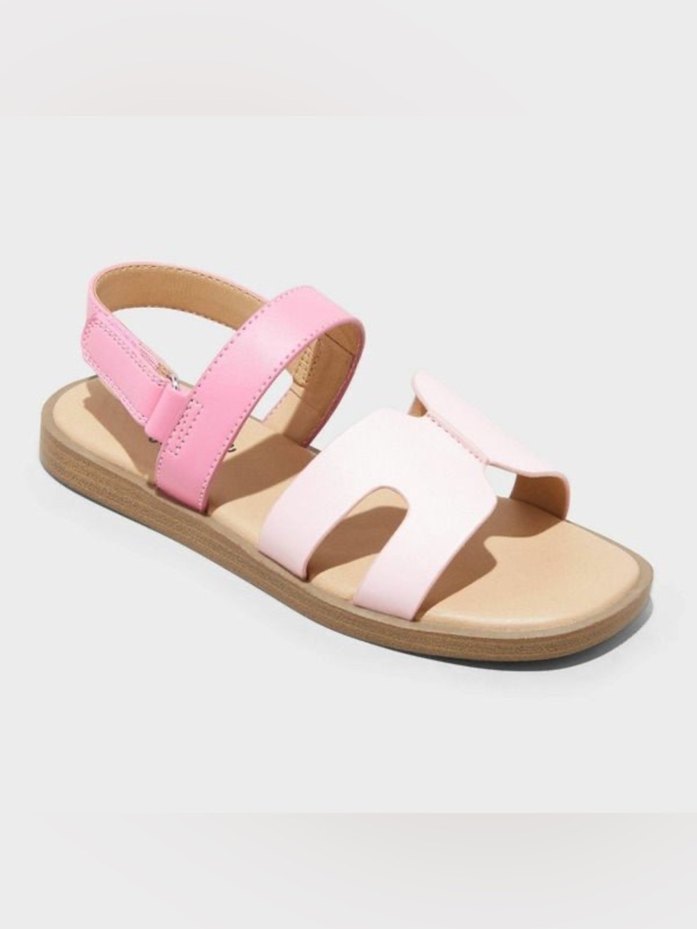 art class Pink Two-Tone Girls' Open-Toe Sandals